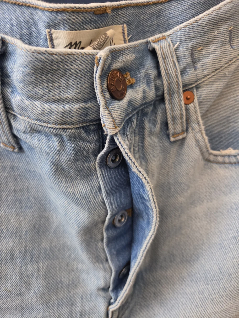 Madewell Baggy Bermuda Shorts
